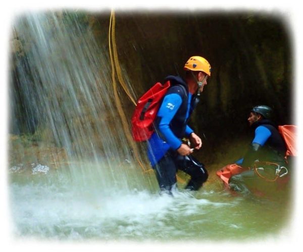 Stage canyoning autour du lac d'Annecy