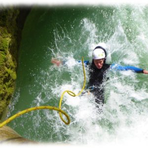 Canyoning d'Angon à Annecy avec Vertige Concept