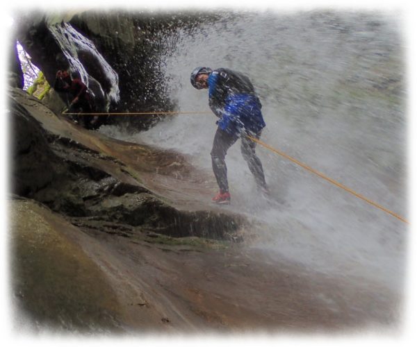 Canyoning d'Angon à Annecy avec Vertige Concept