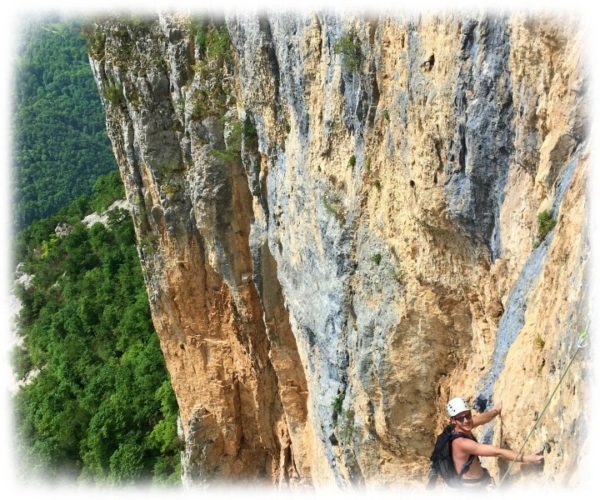 PRESLES, stage escalade grandes voies et nuit en paroi – Image 14