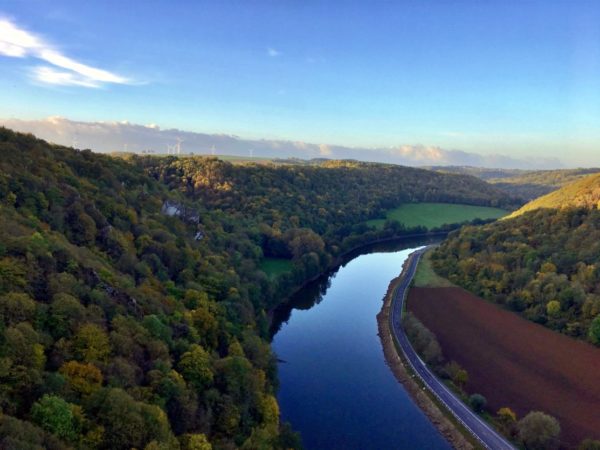 La vue depuis notre portaledge à freyr