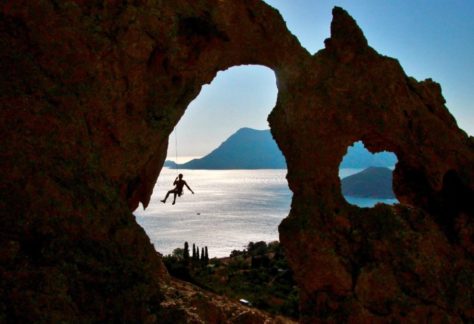 Escalade à Kalymnos