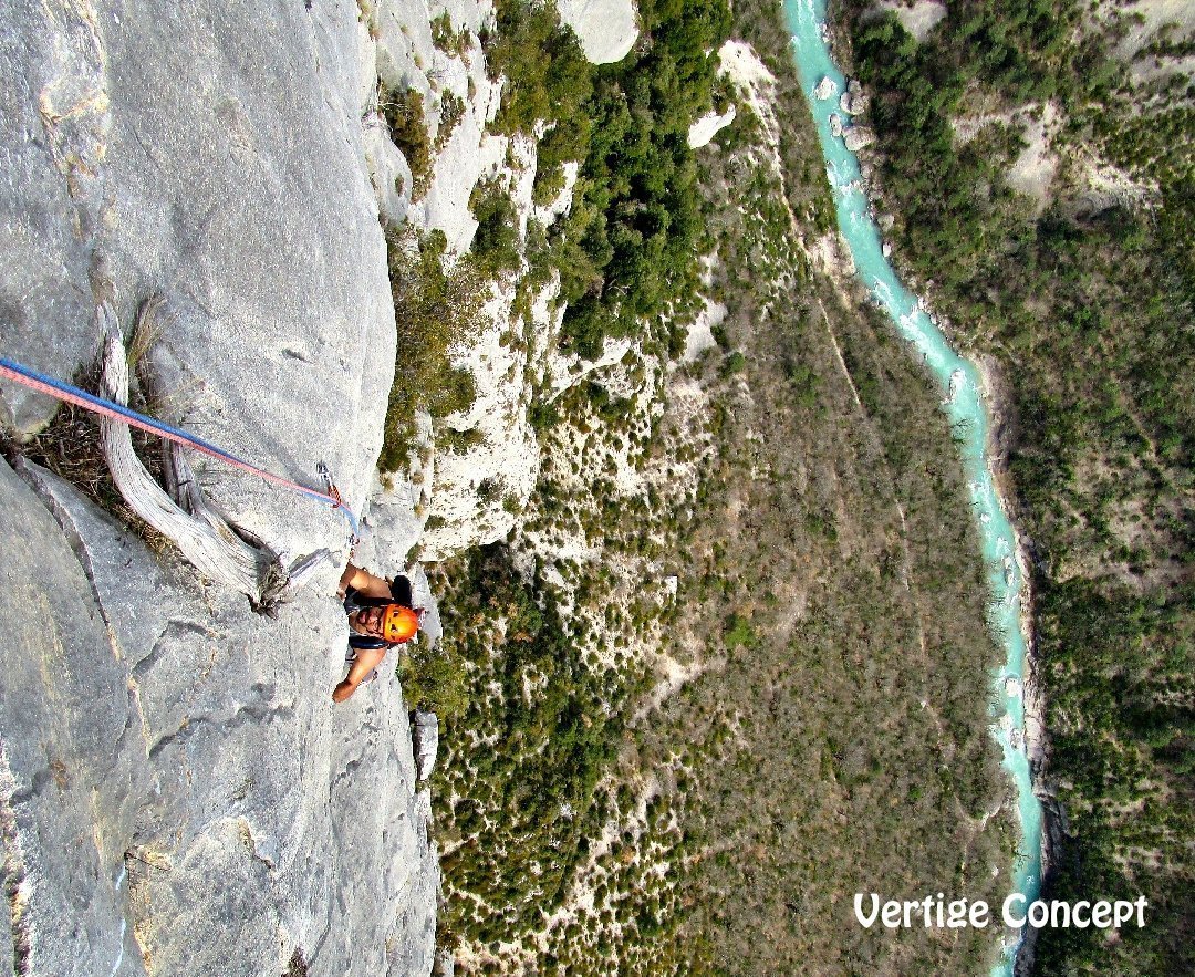 Stage escalade dans le Verdon