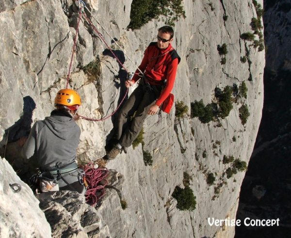 Stage escalade dans le Verdon