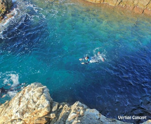 Canyoning en Balagne : du canyoning dans la Méditerranée à Galéria !