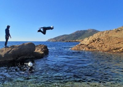 Canyoning en Balagne : du canyoning dans la Méditerranée à Galéria !
