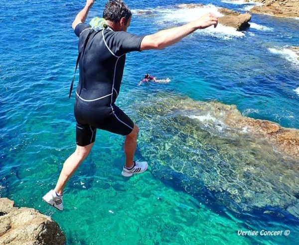 Canyoning en Balagne : du canyoning dans la Méditerranée à Galéria !