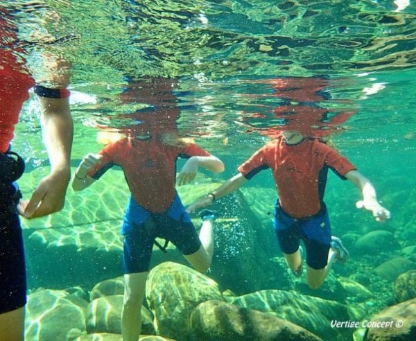 Canyoning initiation du Fango : une randonnée aquatique à Galéria près de Calvi en Corse du nord !