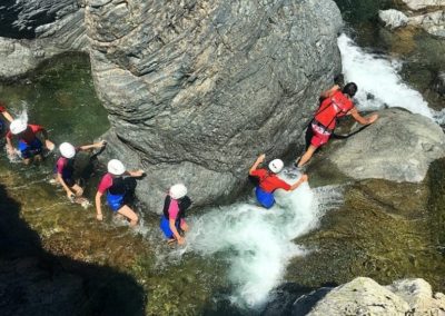 Canyoning initiation du Fango : une randonnée aquatique à Galéria près de Calvi en Corse du nord !