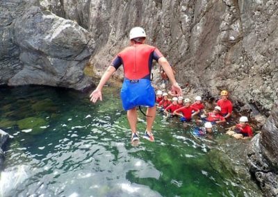 Canyoning initiation du Fango : une randonnée aquatique à Galéria près de Calvi en Corse du nord !