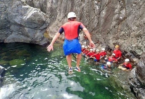 Canyoning initiation du Fango : une randonnée aquatique à Galéria près de Calvi en Corse du nord !