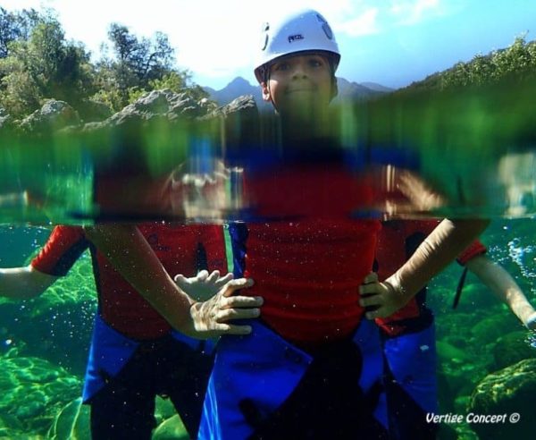 Canyoning initiation du Fango : une randonnée aquatique à Galéria près de Calvi en Corse du nord !