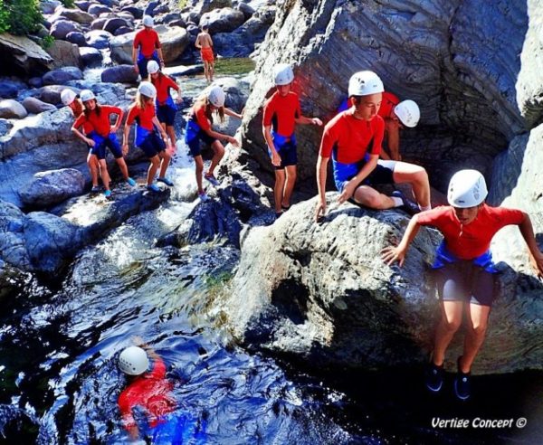 Canyoning initiation du Fango : une randonnée aquatique à Galéria près de Calvi en Corse du nord !