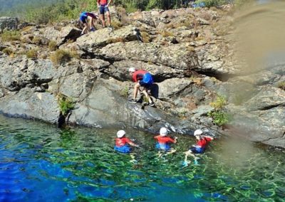 Canyoning initiation du Fango : une randonnée aquatique à Galéria près de Calvi en Corse du nord !