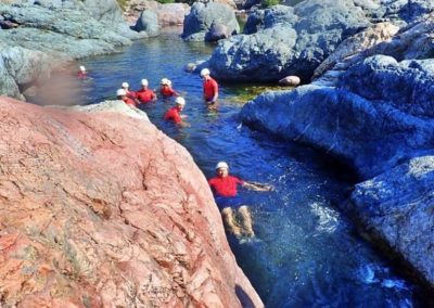 Canyoning initiation du Fango : une randonnée aquatique à Galéria près de Calvi en Corse du nord !