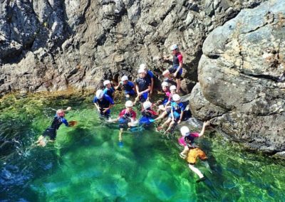 Canyoning initiation du Fango : une randonnée aquatique à Galéria près de Calvi en Corse du nord !