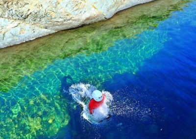 Canyoning initiation du Fango : une randonnée aquatique à Galéria près de Calvi en Corse du nord !