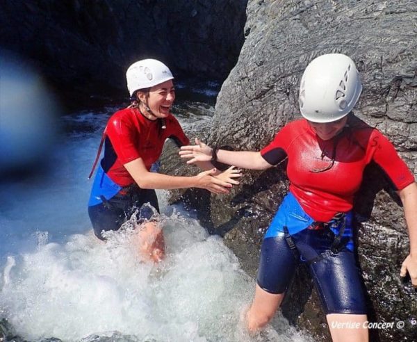 Canyoning initiation du Fango : une randonnée aquatique à Galéria près de Calvi en Corse du nord !