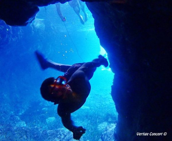 Kayak à Galéria près de Calvi en Corse du nord