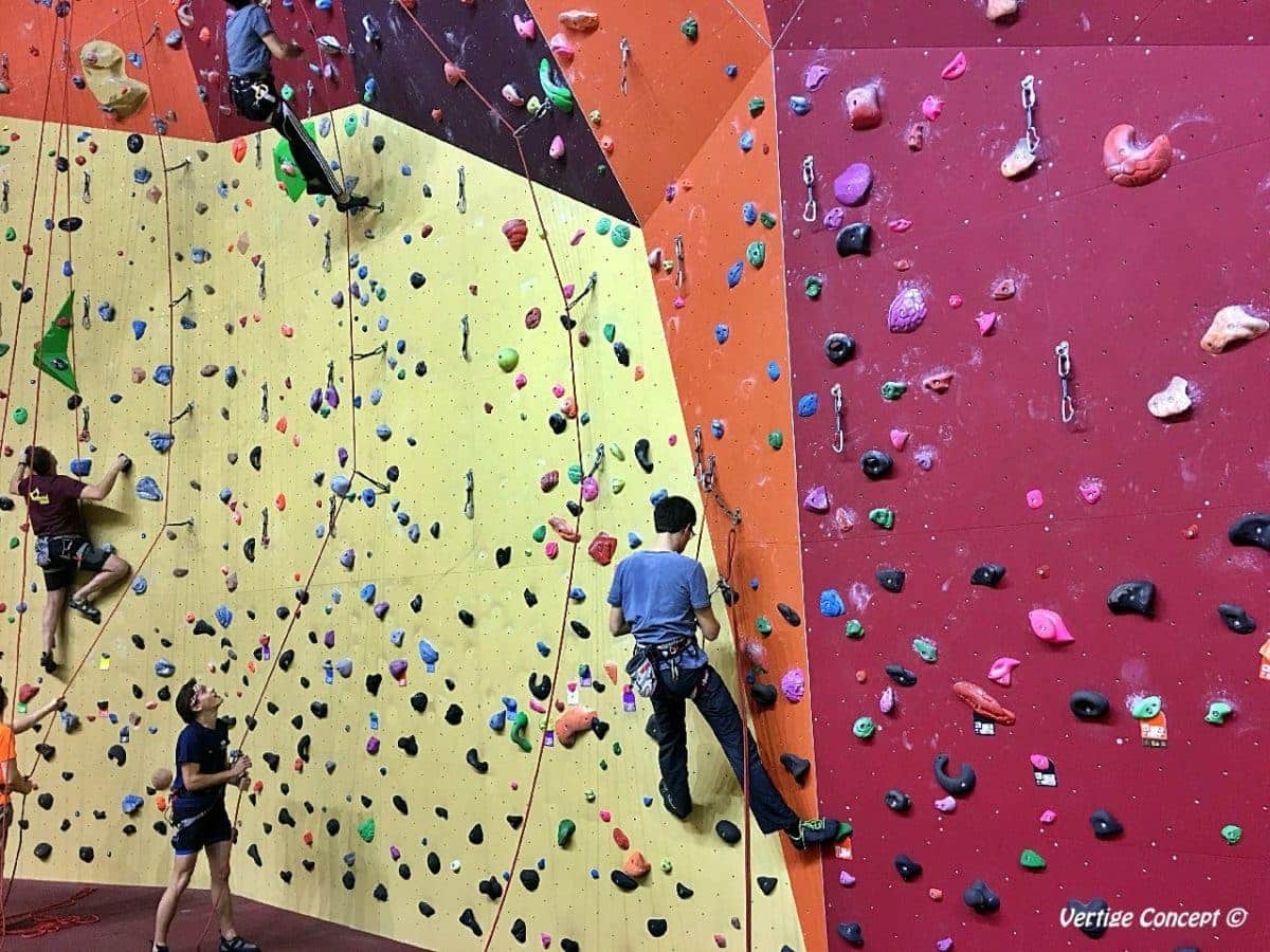 Cours escalade à Reims Vertige Concept