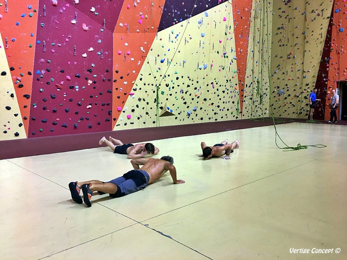 Entrainement et renforcement musculaire en escalade