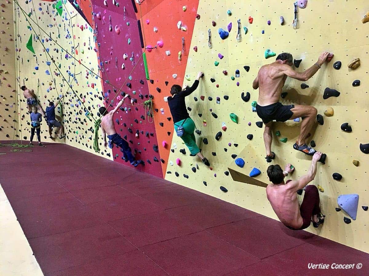 Cours escalade à Reims Vertige Concept