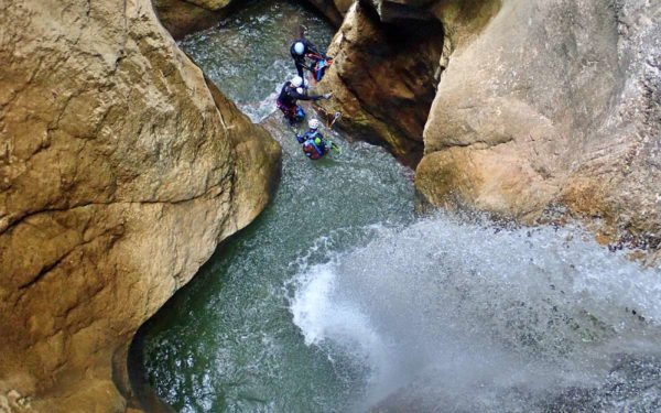 Canyoning dans la partie haute des Écouges