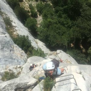 Via cordata de la Vierge du Vercors proche de Villard de Lans