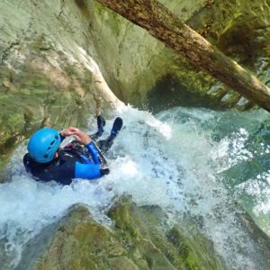 Le canyon des Ecouges près de Grenoble (Isère)