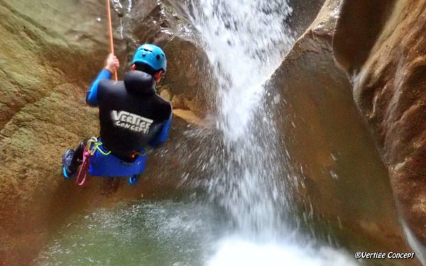 Le canyon des Ecouges avec un guide