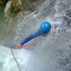 Descente en rappel très arrosé dans le canyon des Ecouges