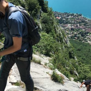 Stage escalade en grandes voies à Annecy