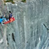 Portaledge sur les falaises de Freyr