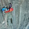 Portaledge sur les rochers de Freyr
