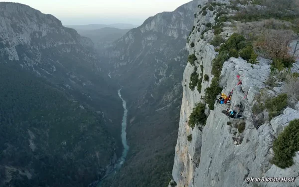 Falaises du Verdon - Portaledges