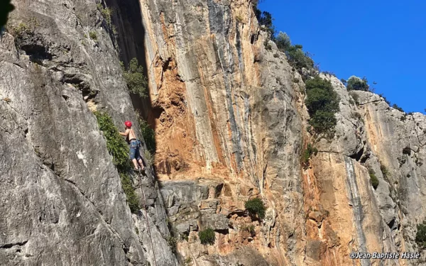 Stage escalade à Leonidio en Grèce