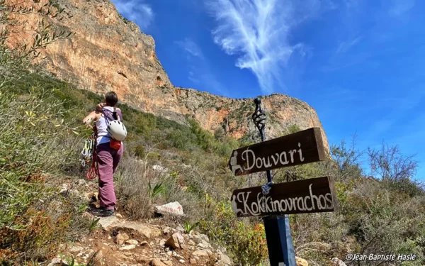 Voyage escalade à Léonidio